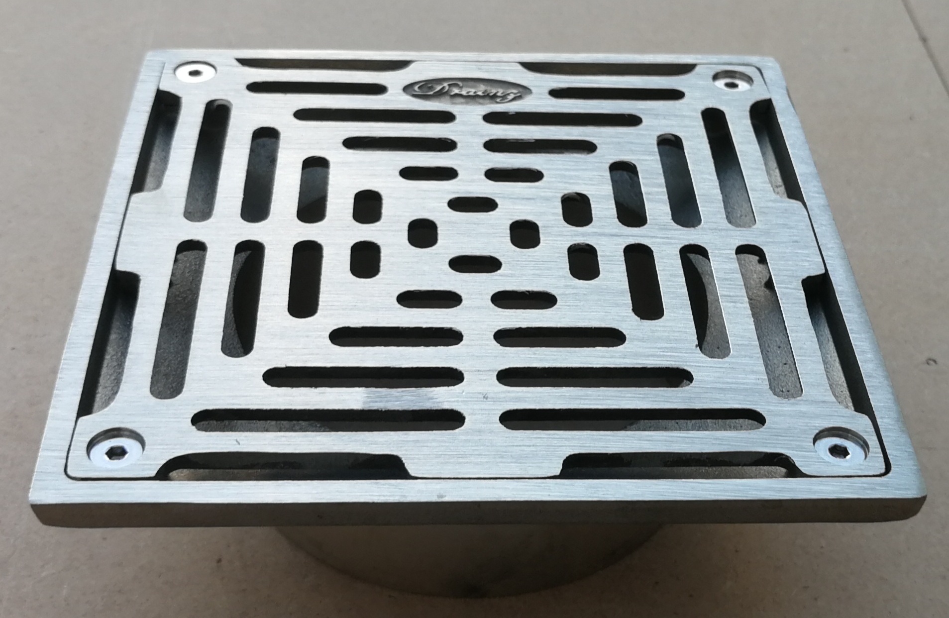 NICKEL BRONZE 2PCS FLOOR DRAIN STRAINER