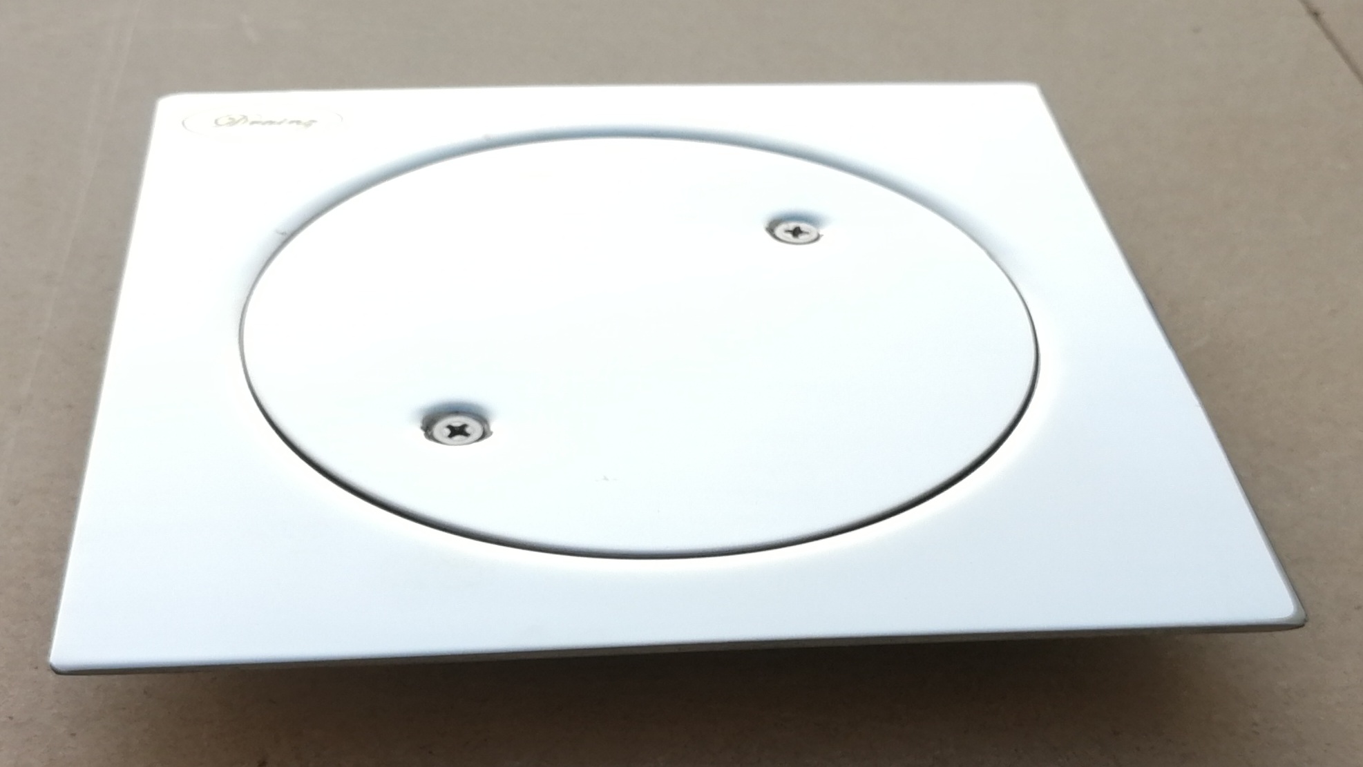 STAINLESS STEEL 2PCS FLOOR CLEAN OUTS