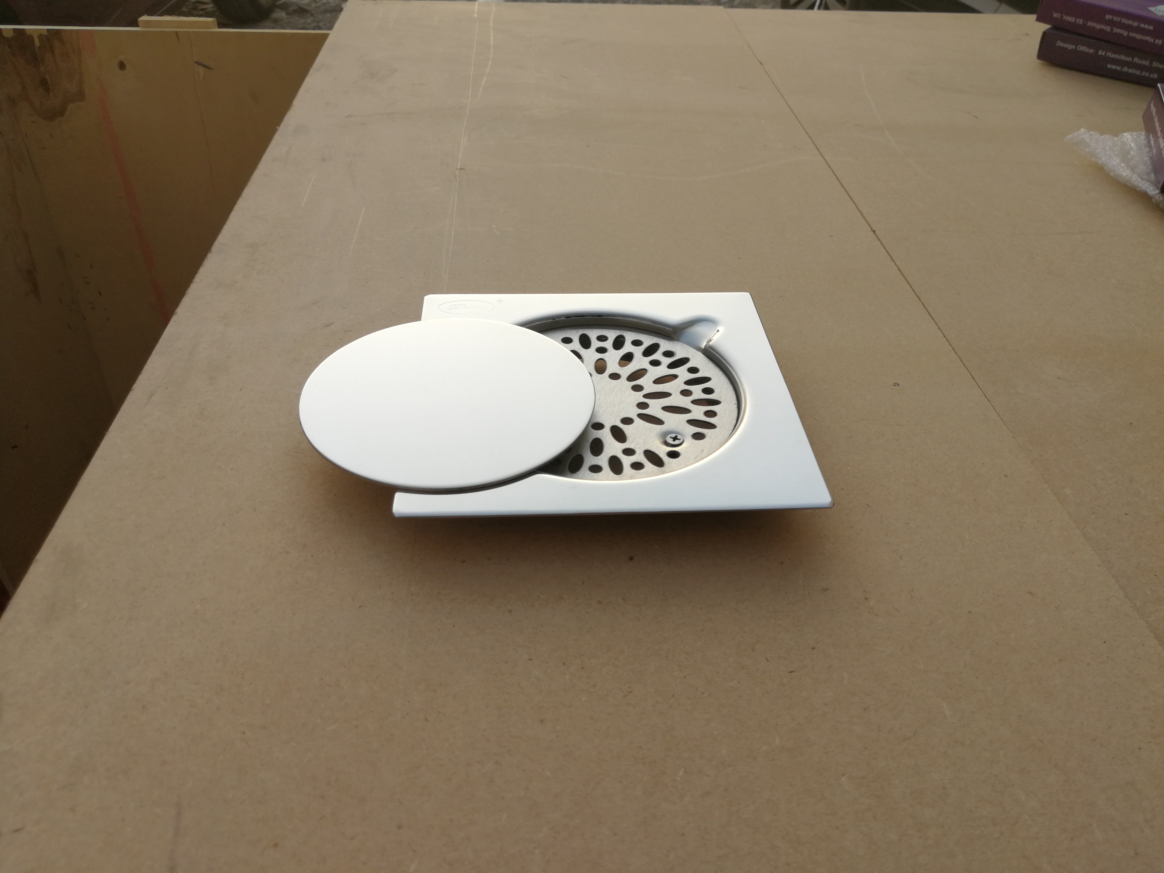 STAINLESS STEEL 3PCS FLOOR DRAIN STRAINER