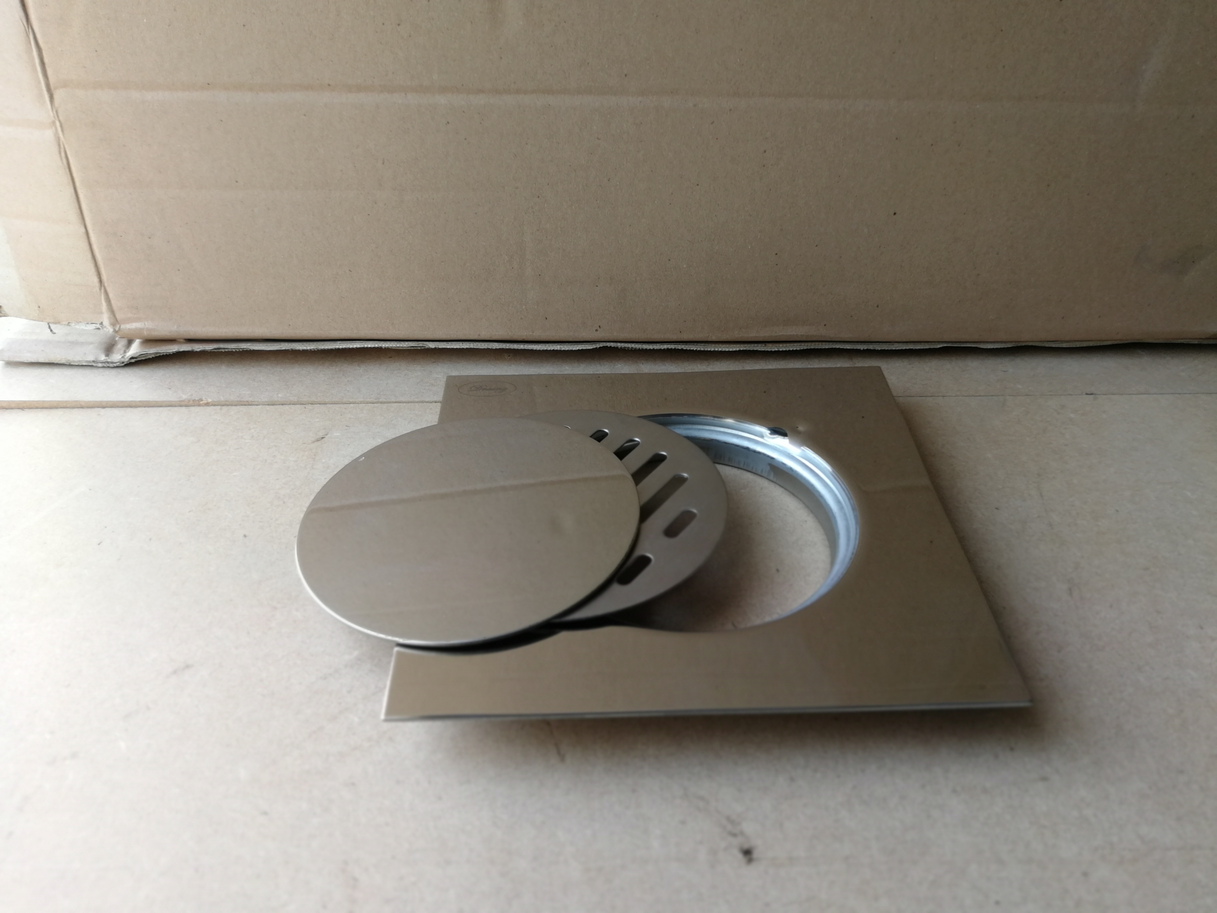 STAINLESS STEEL 3PCS FLOOR DRAIN STRAINER