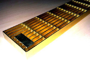Brass Linear Grating